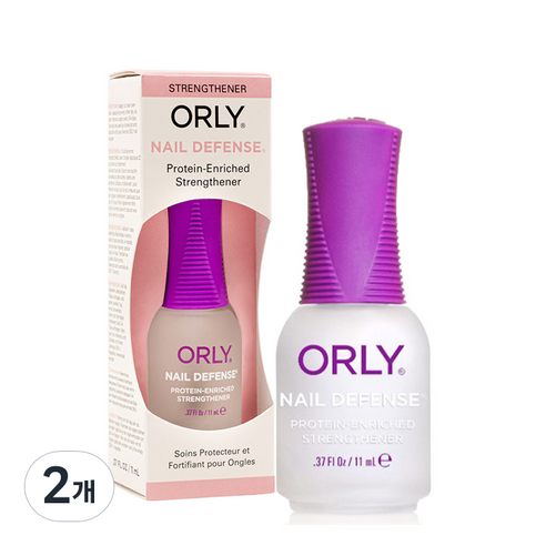 오를리 네일디펜스 손톱 강화제, 11ml, 2개