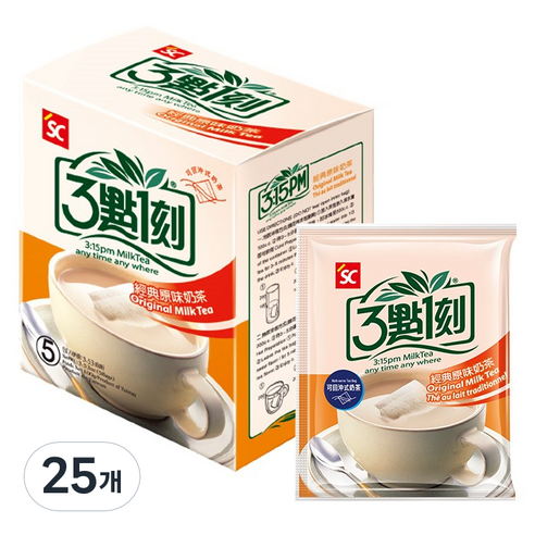 3시15분 오리지널 밀크티, 20g, 25개