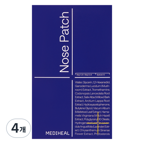메디힐 블랙헤드 멜팅 클리어 코팩, 6개입, 4개