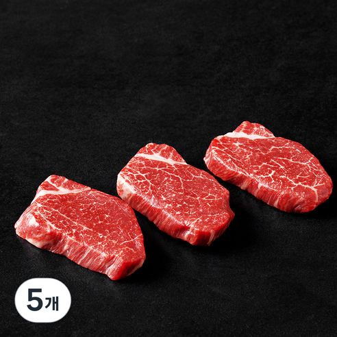 화담우 한우 안심 1+등급 구이용 (냉장), 200g, 5개