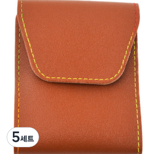 이쁘니 미용 손톱깎이 족집게 12종 세트, 5세트, 브라운