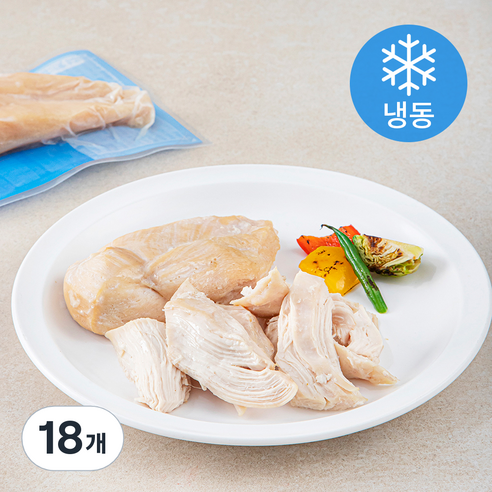 함께하닭 맛있는 스팀 헬스 닭가슴살 오리지널맛 (냉동), 100g, 1개입, 18개