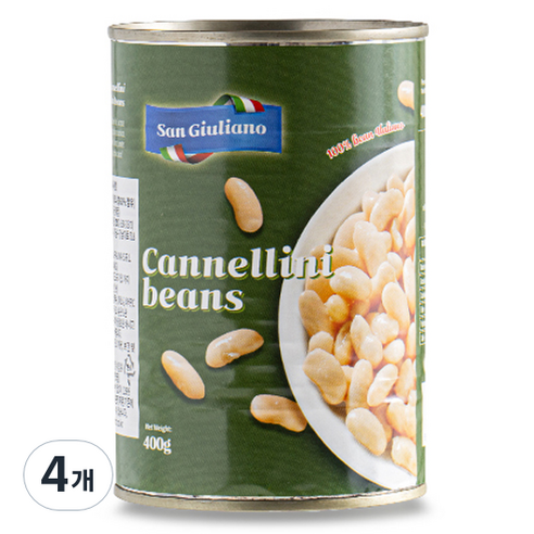 SANGIULIANO 카넬리니빈, 400g, 4개