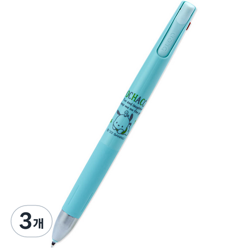 포차코 블렌 2+1 멀티펜, 그린색, 3개