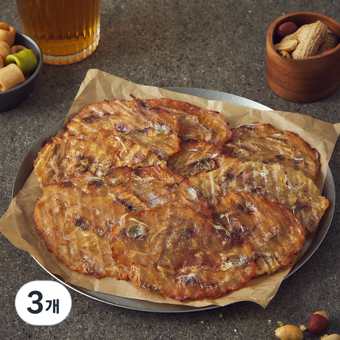 더먹다 구운 쥐치포, 3개, 145g