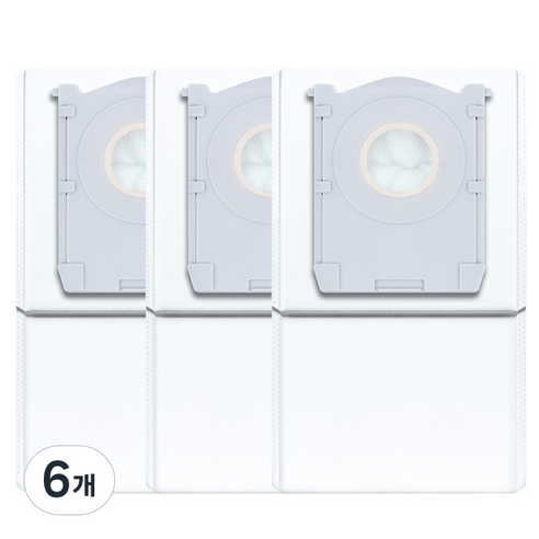 ECOVACS X11 / T90 물통형 전용 더스트백, 6개, DDB030049
