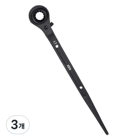 케이디와이 라쳇렌치 13 x 17 mm KRW 1317, 3개