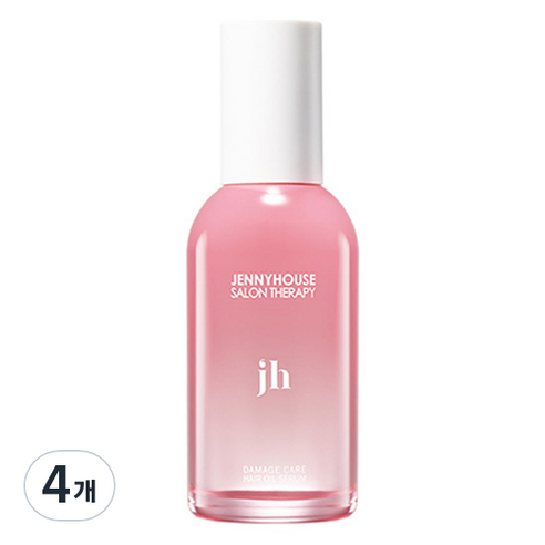 제니하우스코스메틱 살롱테라피 데미지케어 헤어오일세럼, 100ml, 4개