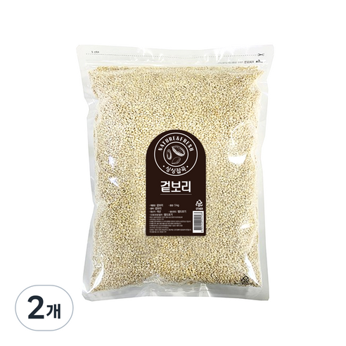 싱싱잡곡 겉보리, 2개, 5kg