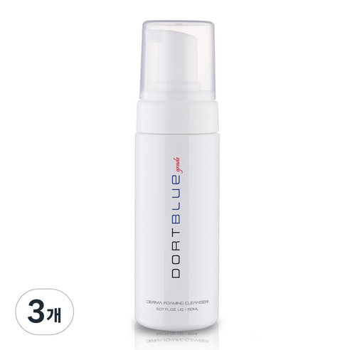 더트블루 그레이드 더마 포밍클렌져, 3개, 150ml