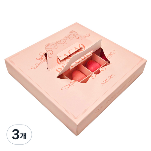 카카오리퍼블릭 스위트하트 16구, 180g, 3개