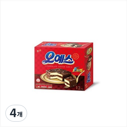 해태제과 오예스, 360g, 4개