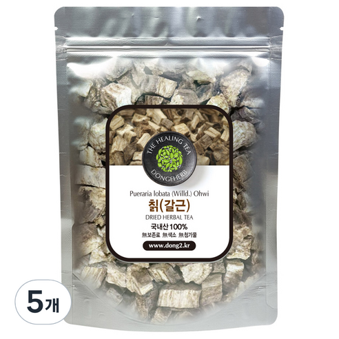 동이약초 칡 갈근, 150g, 5개