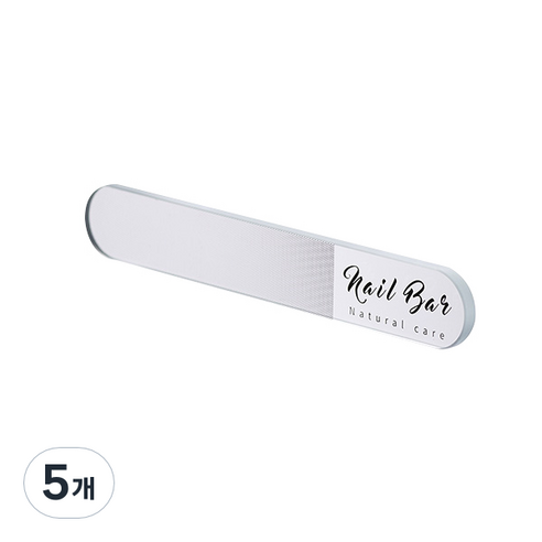 매직 네일바 손톱광택 글라스 네일샤이너, 혼합 색상, 5개