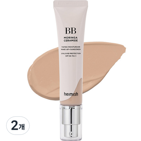 헤이미쉬 모링가 세라마이드 비비크림 SPF30 PA++ 30ml, 23C Nude, 2개