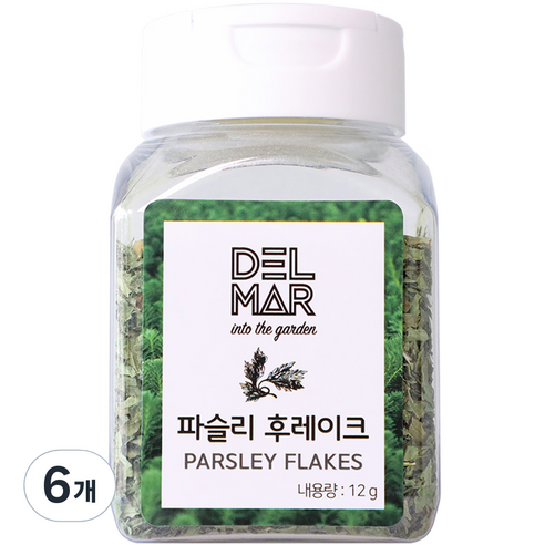 딜리셔스마켓 파슬리후레이크, 12g, 6개