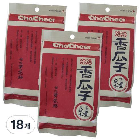 챠챠 해바라기씨 양념맛, 260g, 18개