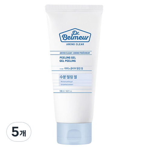 더페이스샵 닥터벨머 아미노클리어 필링젤, 5개, 130ml
