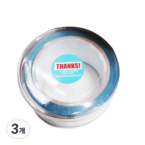 땡스 테이프, 혼합색상, 3개