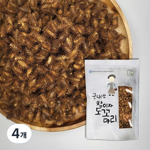 월드블링 국내산 창이자 도꼬마리, 300g, 4개