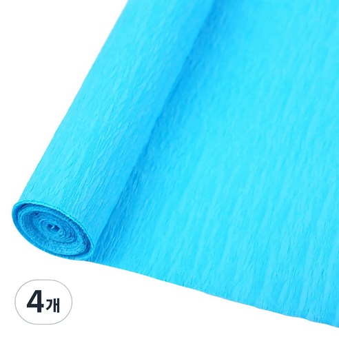 마다꾸미 주름지 구김지 49 티파니블루 50 x 250 cm, 4개, 1색