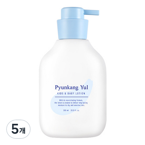 편강율 키즈 앤 베이비 로션 베이비파우더, 590ml, 5개