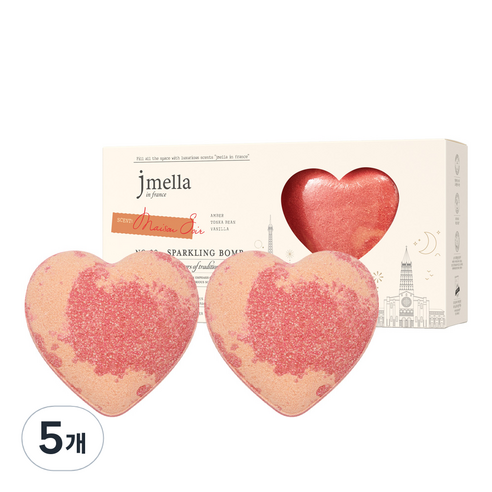 제이멜라 인 프랑스 시그니처 메종 수아 스파클링 밤 2p, 400g, 5개