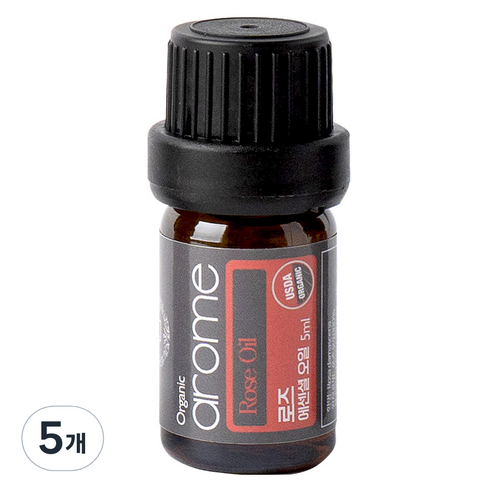 아로므 로즈 에션셜 오일, 5ml, 5개