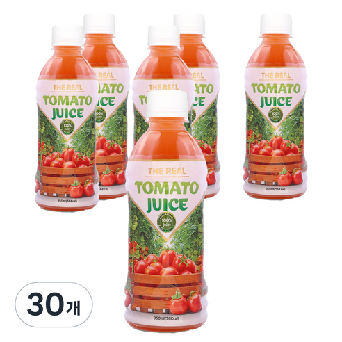 파모빗 찐 토마토 착즙 주스, 30개, 350ml