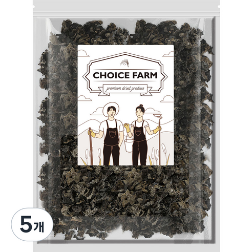 초이스팜 건목이버섯, 150g, 5개