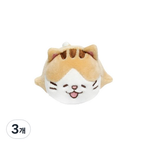 모찌타운 베르 인형스트레스볼 손스퀴시 손장난감, 3개