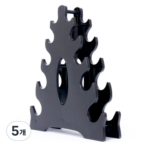 아리프 5단 아령 거치대 일반형, 500g, 5개