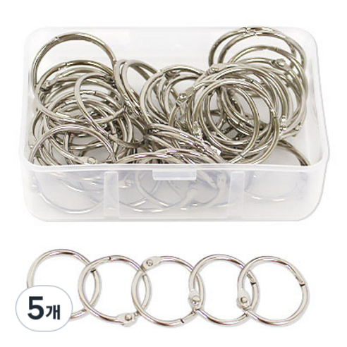 실버 오링 40개입, 35mm, 5개