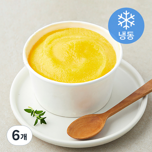 지엔씨푸드 컵 패션후르츠 아이스, 240ml, 1개입, 6개
