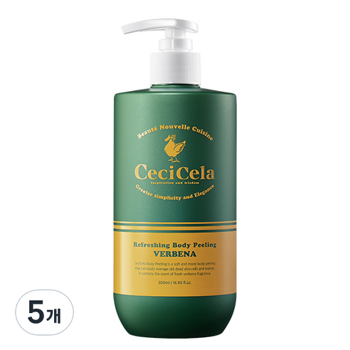 쎄씨쎌라 리프레싱 바디 필링 VERBENA, 5개, 500ml