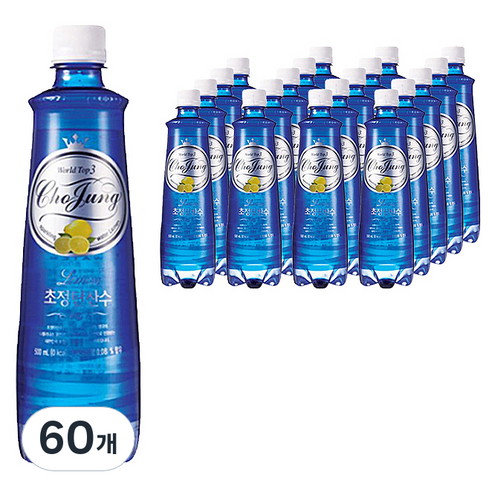 일화 초정탄산수 레몬, 500ml, 60개