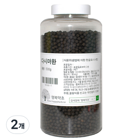 행복약초 다시마환, 2개, 500g