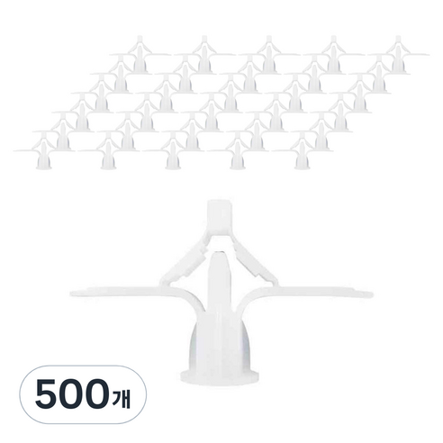 마이독스 석고 합판 피스 블럭 동공앙카 33mm, 500개