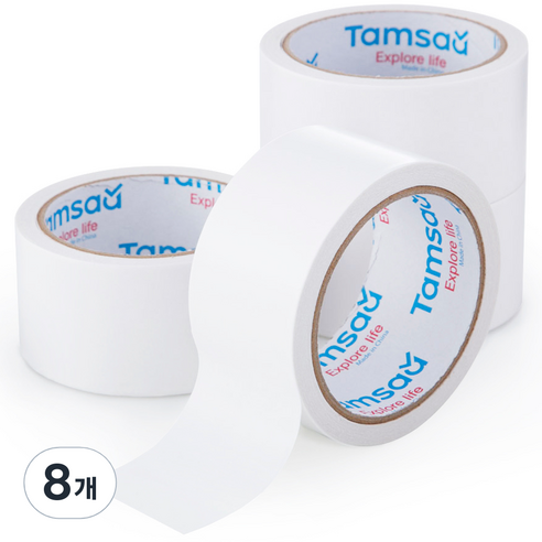 코멧 고점도 반투명 양면테이프 12m x 50mm, 8개