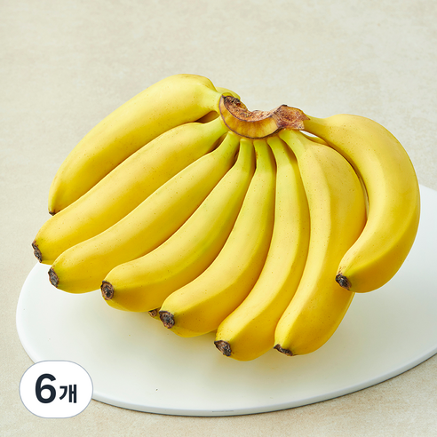 스위트마운틴 스미후루 바나나, 6개, 1.4kg 내외