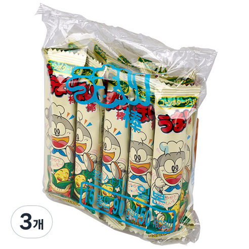 우마이봉 콘스프맛 콘포타지, 90g, 3개