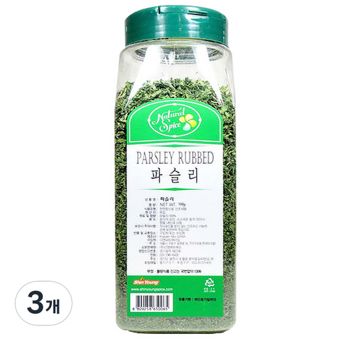 내츄럴스파이스 파슬리, 100g, 3개
