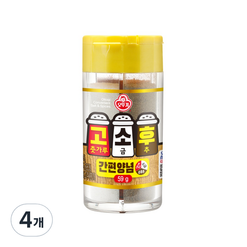 오뚜기 고소후 간편양념, 59g, 4개
