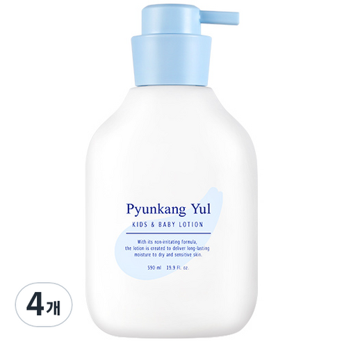 편강율 키즈 앤 베이비 로션 스위트 오렌지, 590ml, 4개