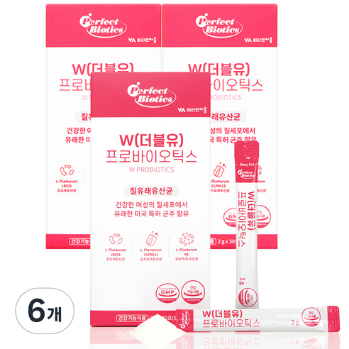 프로바이오틱스유산균 비타민마을 퍼펙트바이오틱스 W 프로바이오틱스, 60g, 6개 Best Top3 프로바이오틱스유산균 비타민마을 퍼펙트바이오틱스 W 프로바이오틱스, 60g, 6개 Best Top3