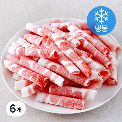 미트코리아 목전지 돌돌이 대패구이 (냉동), 1kg, 6개