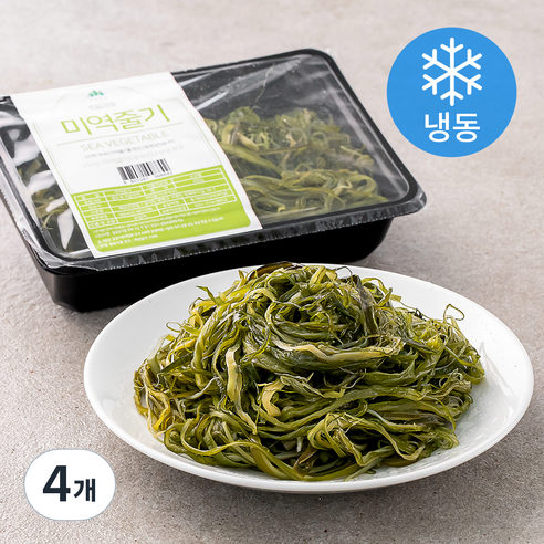 산골어부 미역줄기 (냉동), 250g, 4개