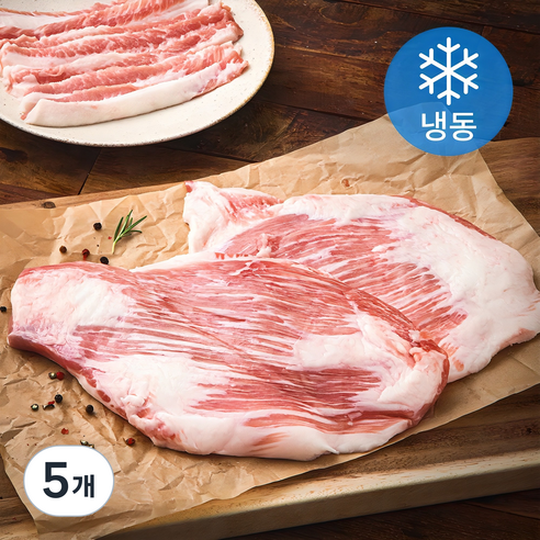 동원홈푸드 통항정살 미정선 원육 (냉동), 1kg, 5개