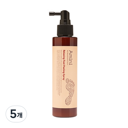 아미니 릴렉싱 풋 필링 스프레이, 150ml, 5개