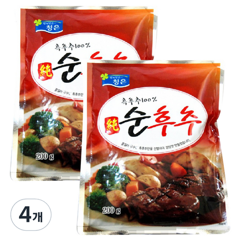 청은 순후추, 200g, 4개